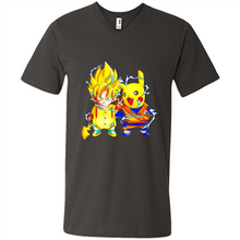 Load image into Gallery viewer, Pikachu And Songoku Pokemon Dragon Ball Mashup
