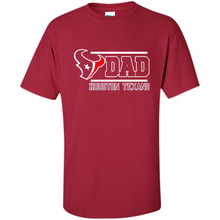 Load image into Gallery viewer, Dad #1 Houston Texans Shirt - Father's Day