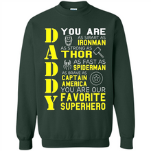Load image into Gallery viewer, Dad Papa - Super Hero Bat T shirt Man Father Day Gift Iron