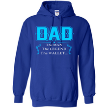 Load image into Gallery viewer, Dad the man the legend wallet