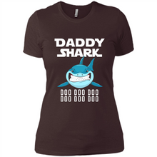 Load image into Gallery viewer, Daddy Shark T-shirt Doo Doo Doo Father’s Day Youth Kids