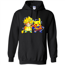 Load image into Gallery viewer, Pikachu And Songoku Pokemon Dragon Ball Mashup