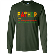 Load image into Gallery viewer, Mens Fa-Thor Like Dad Shirt - Fathers Day