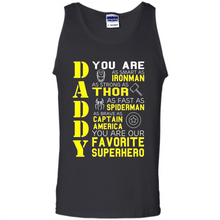 Load image into Gallery viewer, Dad Papa - Super Hero Bat T shirt Man Father Day Gift Iron