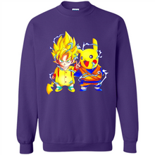 Load image into Gallery viewer, Pikachu And Songoku Pokemon Dragon Ball Mashup