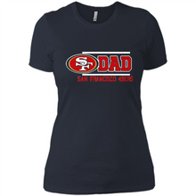Load image into Gallery viewer, Dad #1 San Francisco 49ers Shirt - Father's Day