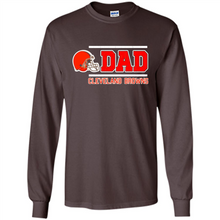 Load image into Gallery viewer, Dad #1 Cleveland Browns Shirt Father's Day