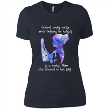 Load image into Gallery viewer, Behind Every Nurse Believes In Herself Is A Nurse Mom Gift