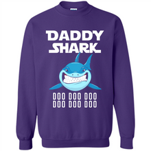 Load image into Gallery viewer, Daddy Shark T-shirt Doo Doo Doo Father’s Day Youth Kids