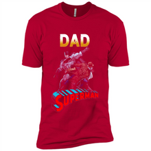 Load image into Gallery viewer, Dad Superman t-shirt - Happy Father's Day
