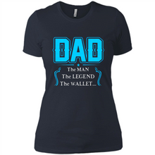 Load image into Gallery viewer, Dad the man the legend wallet