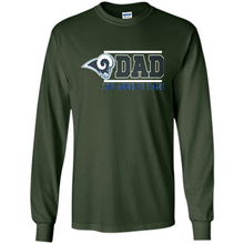 Load image into Gallery viewer, Dad #1 Los Angeles Rams Shirt - Father's Day