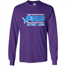 Load image into Gallery viewer, Dad #1 Detroit Lions Shirt - Father's Day