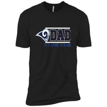 Load image into Gallery viewer, Dad #1 Los Angeles Rams Shirt - Father's Day