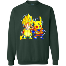 Load image into Gallery viewer, Pikachu And Songoku Pokemon Dragon Ball Mashup