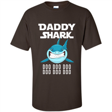 Load image into Gallery viewer, Daddy Shark T-shirt Doo Doo Doo Father’s Day Youth Kids