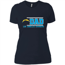 Load image into Gallery viewer, Dad #1 Los Angeles Chargers Shirt Father's Day