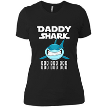 Load image into Gallery viewer, Daddy Shark T-shirt Doo Doo Doo Father’s Day Youth Kids