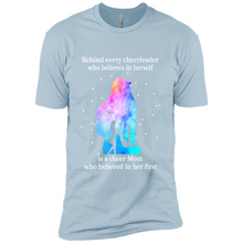 Load image into Gallery viewer, Behind Every Cheerleader Is A Cheer Mom Gift Shirt For Mother's Day