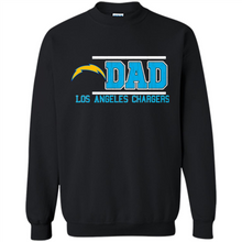Load image into Gallery viewer, Dad #1 Los Angeles Chargers Shirt Father's Day
