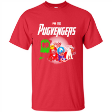 Load image into Gallery viewer, Pugvengers Funny Pug Avengers Gift Shirt For Marvel Fan