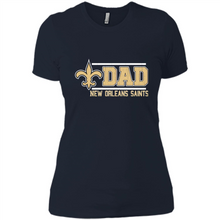 Load image into Gallery viewer, Dad #1 New Orleans Saints Shirt - Father's Day