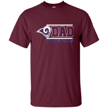 Load image into Gallery viewer, Dad #1 Los Angeles Rams Shirt - Father's Day