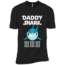 Load image into Gallery viewer, Daddy Shark T-shirt Doo Doo Doo Father’s Day Youth Kids