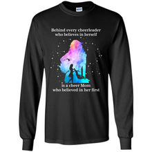 Load image into Gallery viewer, Behind Every Cheerleader Is A Cheer Mom Gift Shirt For Mother's Day
