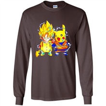 Load image into Gallery viewer, Pikachu And Songoku Pokemon Dragon Ball Mashup