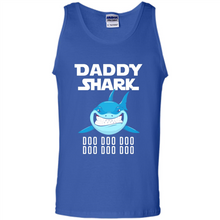 Load image into Gallery viewer, Daddy Shark T-shirt Doo Doo Doo Father’s Day Youth Kids