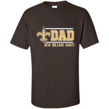 Load image into Gallery viewer, Dad #1 New Orleans Saints Shirt - Father's Day