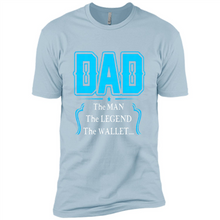 Load image into Gallery viewer, Dad the man the legend wallet