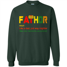 Load image into Gallery viewer, Mens Fa-Thor Like Dad Shirt - Fathers Day