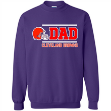 Load image into Gallery viewer, Dad #1 Cleveland Browns Shirt Father's Day