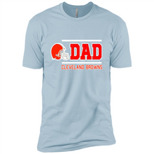Load image into Gallery viewer, Dad #1 Cleveland Browns Shirt Father's Day
