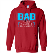 Load image into Gallery viewer, Dad the man the legend wallet