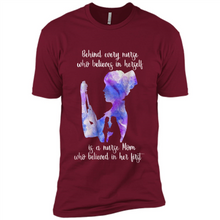 Load image into Gallery viewer, Behind Every Nurse Believes In Herself Is A Nurse Mom Gift