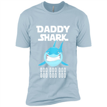 Load image into Gallery viewer, Daddy Shark T-shirt Doo Doo Doo Father’s Day Youth Kids