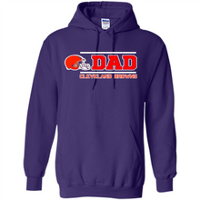 Load image into Gallery viewer, Dad #1 Cleveland Browns Shirt Father's Day