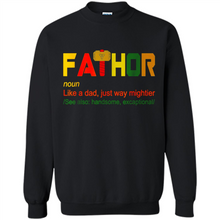 Load image into Gallery viewer, Mens Fa-Thor Like Dad Shirt - Fathers Day