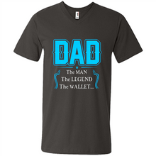 Load image into Gallery viewer, Dad the man the legend wallet