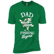 Load image into Gallery viewer, Dad The Man The Myth The Fishing Legend