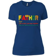 Load image into Gallery viewer, Mens Fa-Thor Like Dad Shirt - Fathers Day