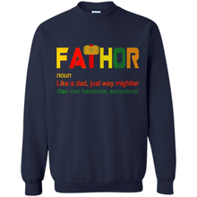 Load image into Gallery viewer, Mens Fa-Thor Like Dad Shirt - Fathers Day
