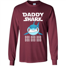 Load image into Gallery viewer, Daddy Shark T-shirt Doo Doo Doo Father’s Day Youth Kids