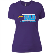 Load image into Gallery viewer, Dad #1 Los Angeles Chargers Shirt Father's Day