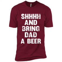 Load image into Gallery viewer, Bring Dad A beer t shirt, Perfect Father's Day