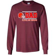 Load image into Gallery viewer, Dad #1 Cleveland Browns Shirt Father's Day