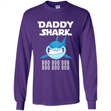 Load image into Gallery viewer, Daddy Shark T-shirt Doo Doo Doo Father’s Day Youth Kids